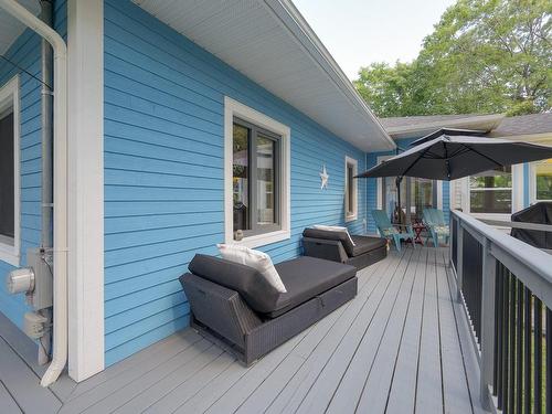 Balcon - 85 Rue Butternut, Hudson, QC - Outdoor With Deck Patio Veranda With Exterior