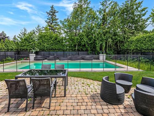 Backyard - 5727 Ch. Queen-Mary, Hampstead, QC - Outdoor With In Ground Pool With Backyard