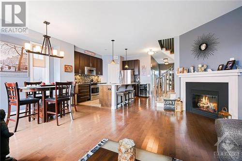 476 Rochefort Circle, Ottawa, ON - Indoor Photo Showing Other Room With Fireplace