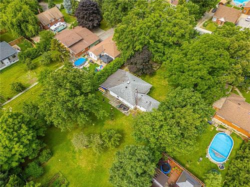 879 West 5Th Street, Hamilton, ON - Outdoor With Above Ground Pool With View