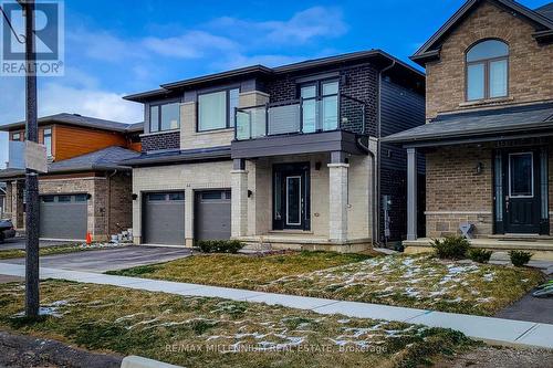 44 Whitton Drive, Brant (Brantford Twp), ON - Outdoor With Balcony With Facade