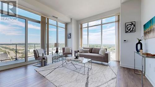 1203 - 100 Eagle Rock Way, Vaughan, ON - Indoor Photo Showing Living Room