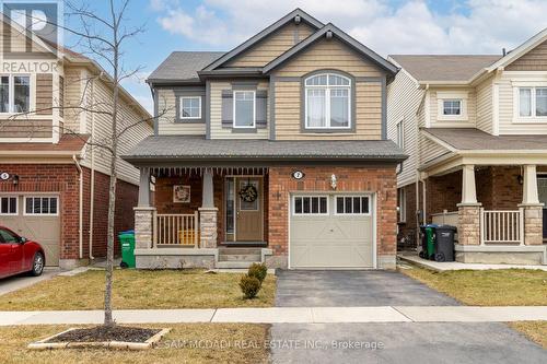 7 Allium Road, Brampton, ON - Outdoor With Deck Patio Veranda With Facade