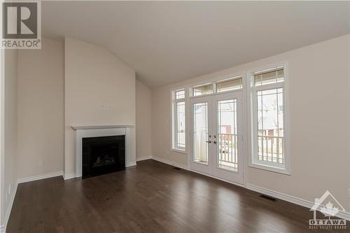 122 Asper Trail Circle, Kanata, ON - Indoor Photo Showing Living Room With Fireplace