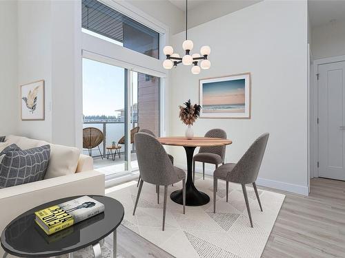 502-918 Jenkins Ave, Langford, BC - Indoor Photo Showing Dining Room