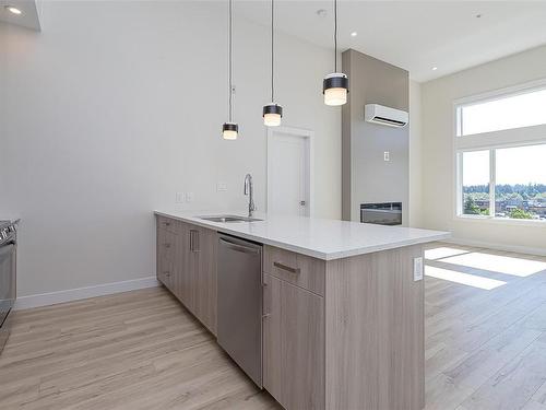 502-918 Jenkins Ave, Langford, BC - Indoor Photo Showing Kitchen With Upgraded Kitchen