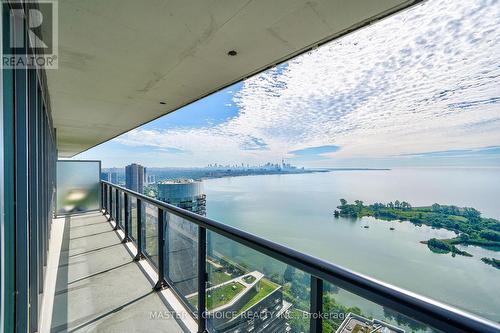 3803 - 56 Annie Craig Drive, Toronto W06, ON - Outdoor With Body Of Water With Balcony With View With Exterior