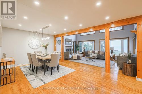 128 Moores Beach Road, Georgina (Virginia), ON - Indoor Photo Showing Dining Room