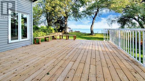 128 Moores Beach Road, Georgina (Virginia), ON - Outdoor With Deck Patio Veranda