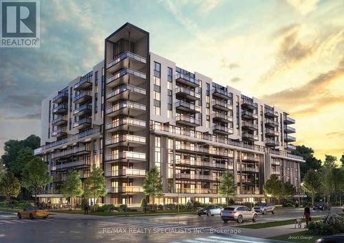 605 - 401 Shellard Lane, Brantford, ON - Outdoor With Facade