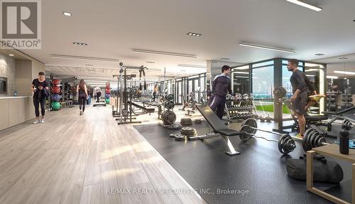 605 - 401 Shellard Lane, Brantford, ON - Indoor Photo Showing Gym Room