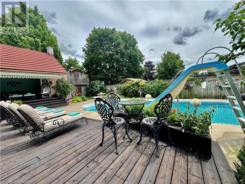 85 10Th Street, Hanover, ON - Outdoor With In Ground Pool