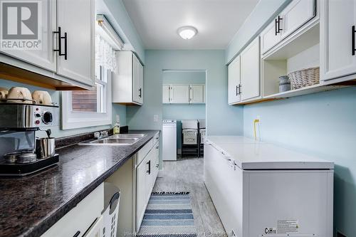 1910 County Road 8, Wheatley, ON - Indoor Photo Showing Kitchen With Double Sink