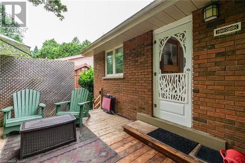 124 6Th Avenue E, Owen Sound, ON - Outdoor With Deck Patio Veranda With Exterior