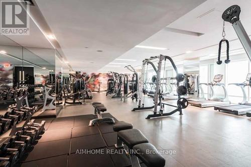 602 - 8 The Esplanade Street, Toronto, ON - Indoor Photo Showing Gym Room