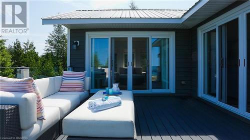 422 Dorcas Bay Road, Tobermory, ON - Outdoor With Deck Patio Veranda With Exterior