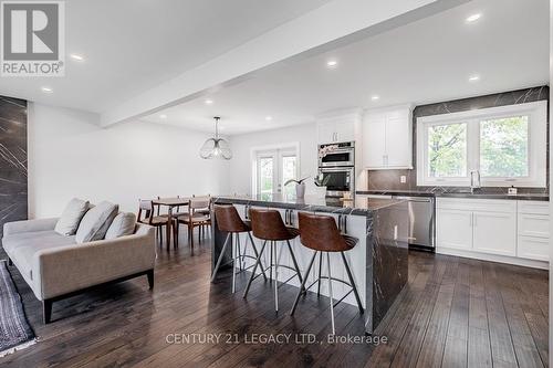 22 Shortland Crescent, Toronto, ON - Indoor Photo Showing Kitchen With Upgraded Kitchen