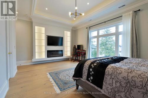 41 Edgar Front Part Avenue, Richmond Hill (South Richvale), ON - Indoor Photo Showing Bedroom With Fireplace