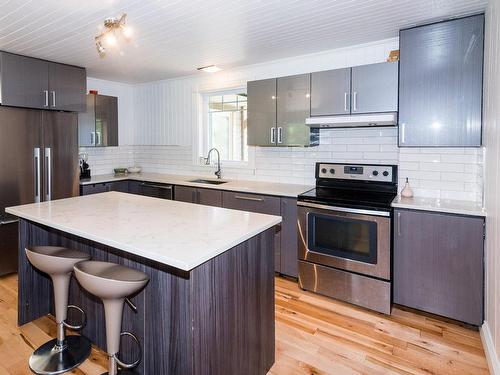 Kitchen - 459 Rue Principale, Saint-Germain-De-Kamouraska, QC - Indoor Photo Showing Kitchen With Upgraded Kitchen