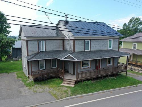 Aerial photo - 459 Rue Principale, Saint-Germain-De-Kamouraska, QC - Outdoor With Deck Patio Veranda