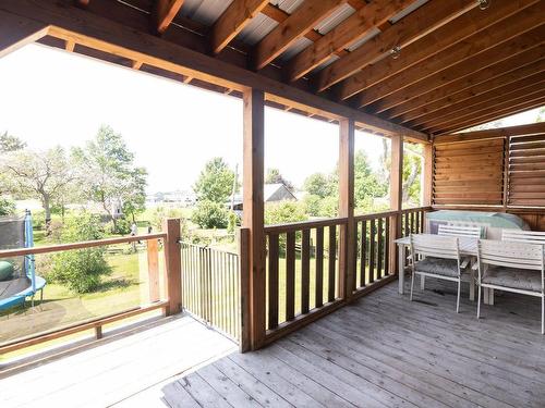 Patio - 459 Rue Principale, Saint-Germain-De-Kamouraska, QC - Outdoor With Exterior