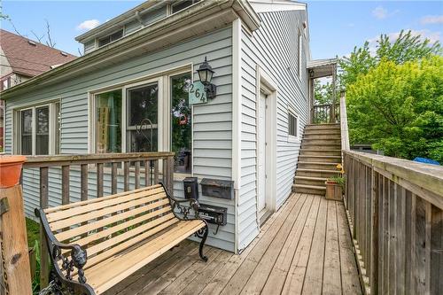 264 Burgar Street, Welland, ON - Outdoor With Deck Patio Veranda