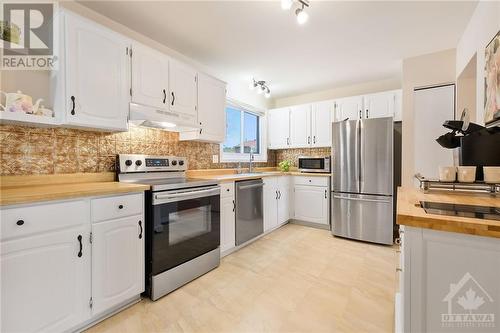 2336 Orient Park Drive Unit#45, Ottawa, ON - Indoor Photo Showing Kitchen With Stainless Steel Kitchen