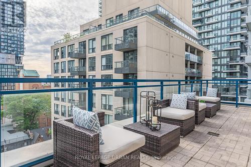 1110 - 75 Dalhousie Street, Toronto C08, ON - Outdoor With Balcony