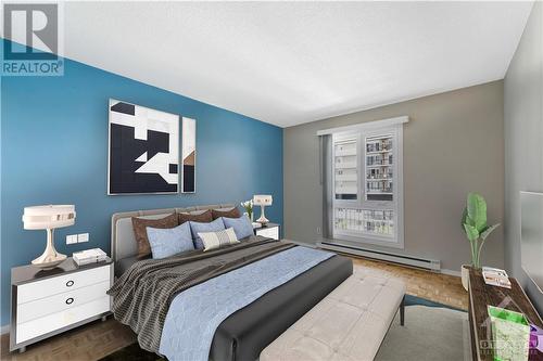 Virtually Staged - 158B Mcarthur Avenue Unit#606, Ottawa, ON - Indoor Photo Showing Bedroom