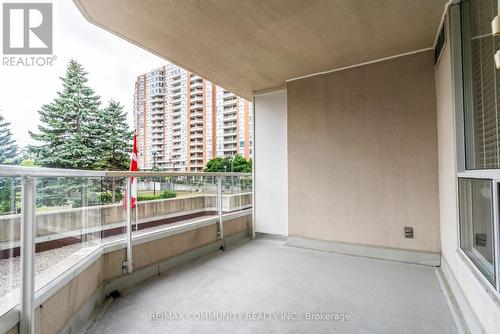 211 - 480 Mclevin Avenue, Toronto E11, ON - Outdoor With Balcony With Exterior