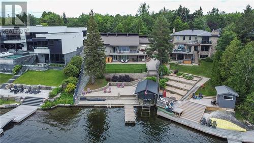 439 Kirkwood Drive, Sudbury, ON - Outdoor With Body Of Water With Deck Patio Veranda