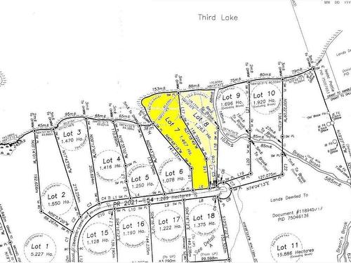 Lot 7 Theresa, Third Lake Lane, Grande Anse, NS 