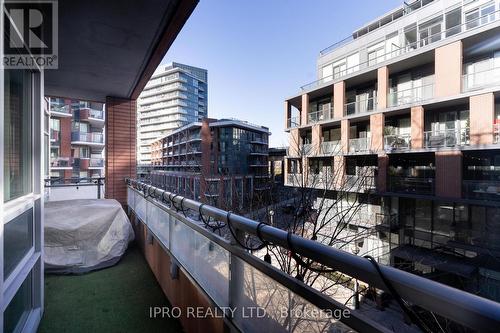 414 - 15 Bruyeres Mews, Toronto, ON - Outdoor With Balcony