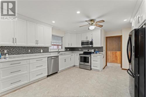 614 County Rd 8, Kingsville, ON - Indoor Photo Showing Kitchen With Upgraded Kitchen