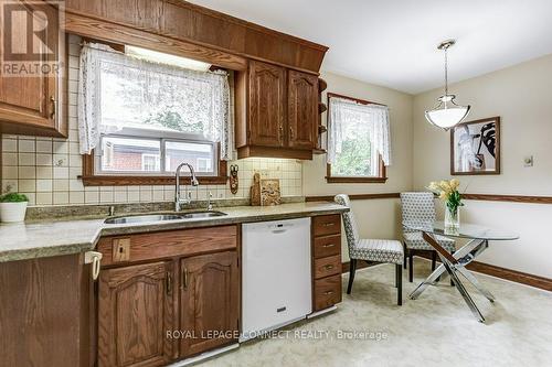 793 Brimorton Drive, Toronto, ON - Indoor Photo Showing Kitchen With Double Sink