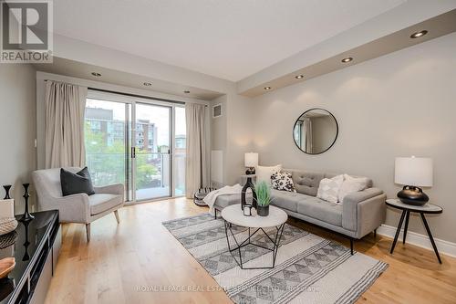 302 - 80 Port Street E, Mississauga, ON - Indoor Photo Showing Living Room