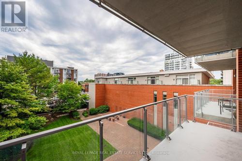 302 - 80 Port Street E, Mississauga (Port Credit), ON - Outdoor With Balcony With Exterior