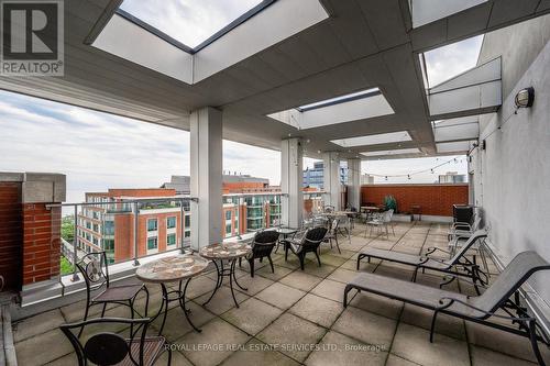 302 - 80 Port Street E, Mississauga (Port Credit), ON - Outdoor With Deck Patio Veranda With Exterior