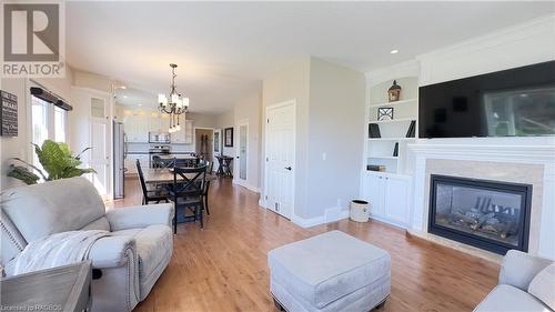 1917 Highway 21, Kincardine, ON - Indoor Photo Showing Living Room With Fireplace