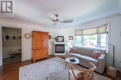 33 Kingsley Avenue, Brighton, ON - Indoor Photo Showing Living Room With Fireplace