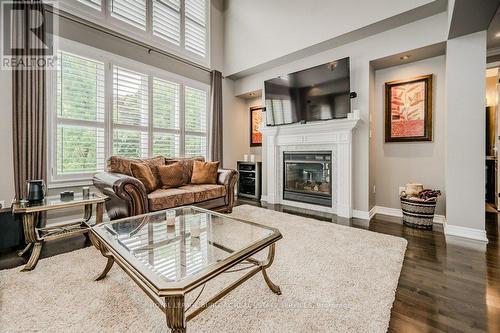 341 Admiral Drive, Oakville, ON - Indoor Photo Showing Living Room With Fireplace