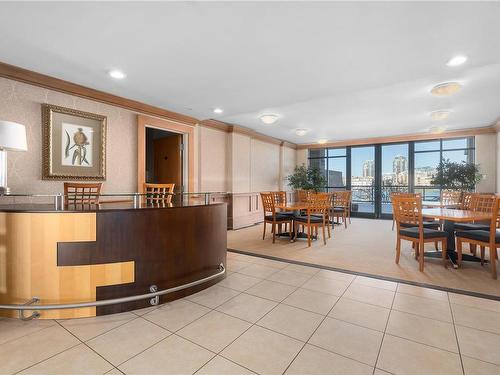 14-21 Dallas Rd, Victoria, BC - Indoor Photo Showing Dining Room