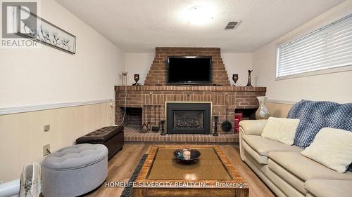 20 Kennebec Crescent, Toronto W10, ON - Indoor Photo Showing Living Room With Fireplace