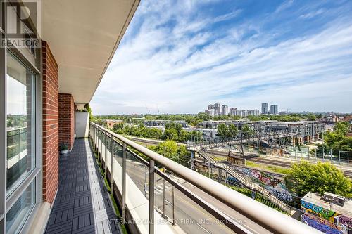 711 - 2495 Dundas Street W, Toronto W02, ON - Outdoor With Balcony With View