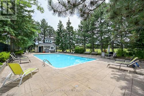 35 - 18 Hartnell Square, Brampton, ON - Outdoor With In Ground Pool With Backyard