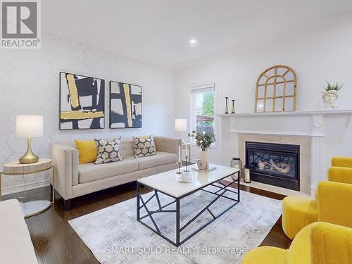 2378 Blue Holly Crescent, Oakville, ON - Indoor Photo Showing Living Room With Fireplace