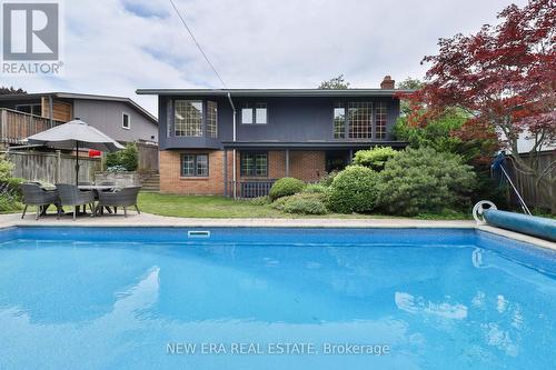 32 Dorcot Avenue, Toronto, ON - Outdoor With In Ground Pool With Backyard
