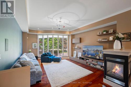 187 Mattucci Court, Vaughan (Kleinburg), ON - Indoor Photo Showing Living Room With Fireplace