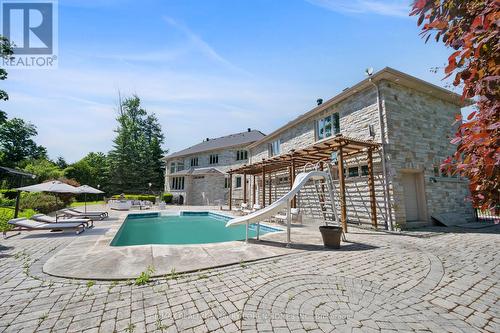 187 Mattucci Court, Vaughan (Kleinburg), ON - Outdoor With In Ground Pool