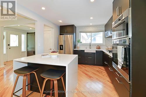 16 Jallan Drive, Ajax (Central West), ON - Indoor Photo Showing Kitchen With Upgraded Kitchen